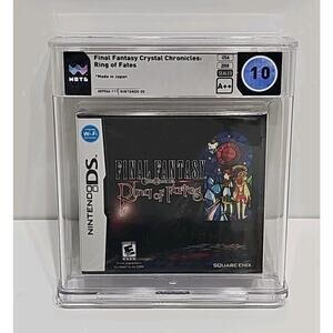 Final Fantasy Ring of Fates - 2008 Nintendo DS - WATA GRADED 10 A++